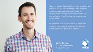 Portrait et citation de Daniel Zakowski, PDG and Co-fondateur de Ready, Set, Food! Portrait et citation de Daniel Zakowski, PDG and Co-fondateur de Ready, Set, Food!